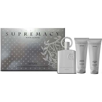 Afnan Supremacy Silver подаръчен комплект с парфюмна вода 100мл за мъже 1 бр