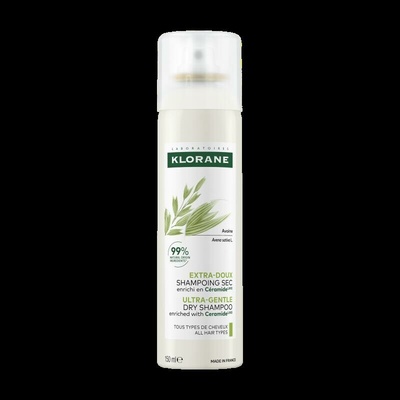 Klorane Suchý šampon ovsem a ceramidy 150 ml