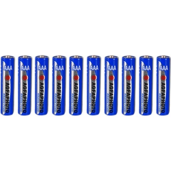 Image 1 of AgfaPhoto Батерии AGFA PHOTO алкaлни LR03 AAA 1.5V (10бр) - Код W4210 (W4210)