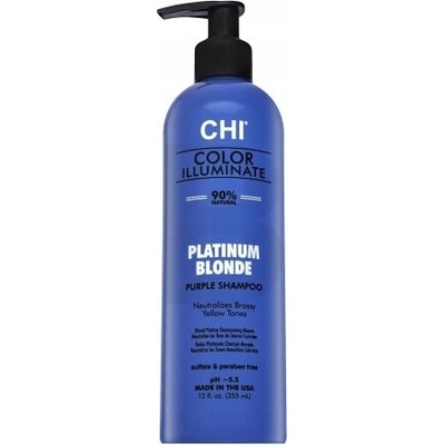 CHI Color Illuminate Platinum Blonde Purple Shampoo 355 ml