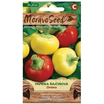 Semínka MoravoSeed Paprika zeleninová raná ONTARA, rajčinová 64452