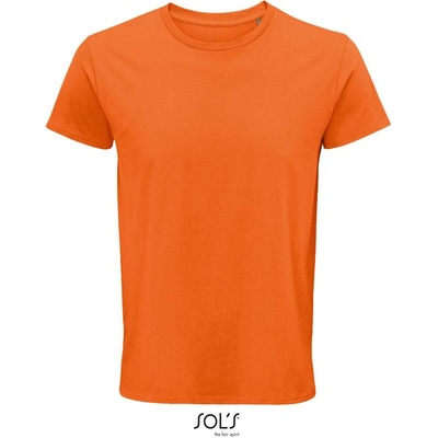 Sol's Crusader Men pánske tričko z bio bavlny oranžové
