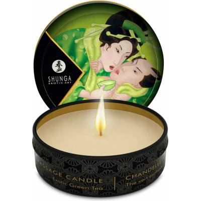 Shunga Mini Massage Candle Green Tea 30 ml