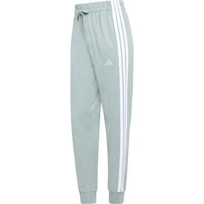 adidas Дамски анцунг долнище adidas Women's 3-Stripes SJ Jogger Tracksuit trousers - Wonder Sage / White - размер XL (107-4495-0215)