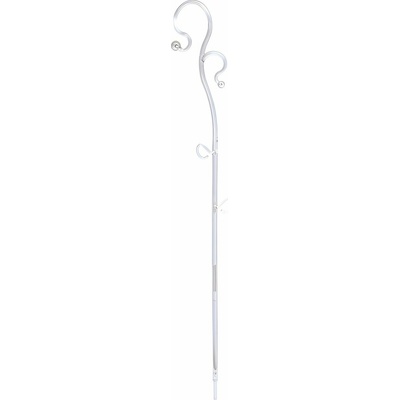 PROSPERPLAST Podpera na orchideu DECOR III biela transparentná 39 cm