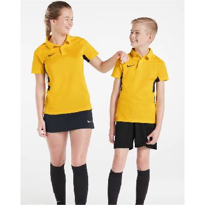Детска блуза с яка Nike Unisex Kids' Hockey Polo Shirt - Tr Yellow/Black