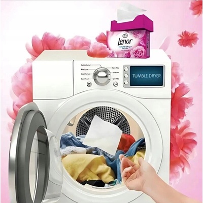 Lenor vonné obrúsky do sušičky Pink Blossom 34 ks