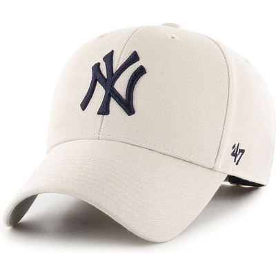 47 brand Шапка с козирка 47 brand MLB New York Yankees в жълто с апликация (B.MVP17WBV.BN)