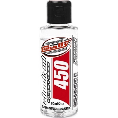 Team Corally silikonový olej do tlumičů 450 CPS /2oz 60 ml