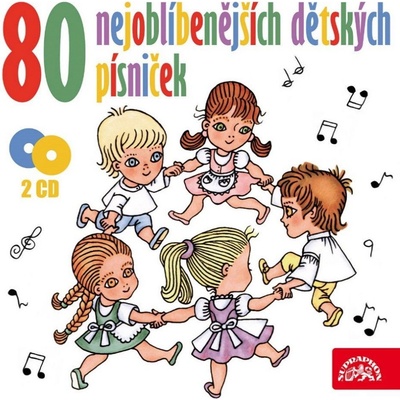 80 nejoblíbenějších dětských písniček CD