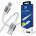 3mk Protection Кабел 3mk Hyper N-Series, от USB C(м) към USB C(м), 2m, 100W, бял