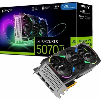 PNY GeForce RTX 5070 Ti ARGB EPIC-X RGB 16GB GDDR7 VCG5070T16TFXXPB1