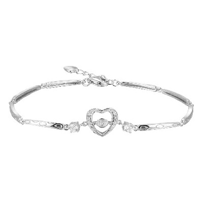 Dabog strieborný 925 dámsky náramok Custodia s brúseným zirkónom ST-Z-NR-027