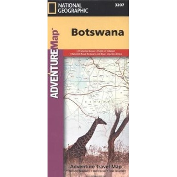 Botswana Adventure Map GPS komp. NGS