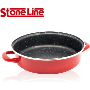 Sapir Тенджера и тава 2в1 ZEPHYR Stone Line ZP 1222 DE32, 32 см, Каменно покритие, Индукция, Червена (1222120039)