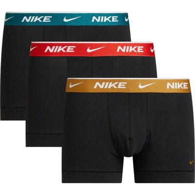 Nike Боксерки Nike Cotton Trunk Boxershort 3er Pack ke1008-c4r Размер S
