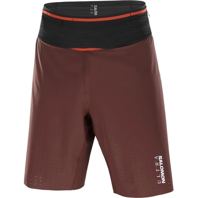 Salomon Мъжки шорти за бягане Salomon S/Lab Salomon Ultra 2in1 Running shorts - Decadent Chocolate - размер XS (012-3560-0111)
