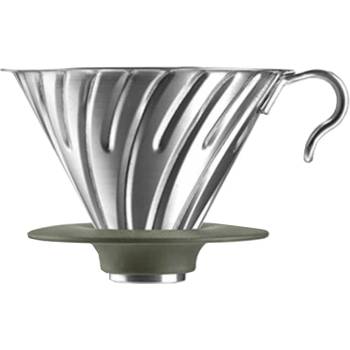 HARIO V60-02 стоманен дрипър (4977642040014)