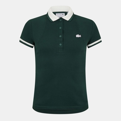 Lacoste Блуза с яка Lacoste Men's Short Sleeve Polo Shirt - Sinople/Flour