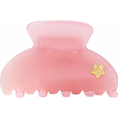 By Eloise Medium Hair Claw Gold Star Blush