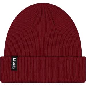 Mons Royale Зимна шапка (beanie) Mons royale Chunky Logger Merino Beanie - Cherry - размер One Size (904-0863-0811)