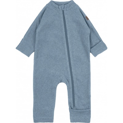 Bavlněný overal bez kapuce Faded Denim Melange Mikk Line