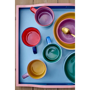 Bloomingville тава за сервиране от MDF плоскост 40 x 7, 5 x 40 cm (82065248)
