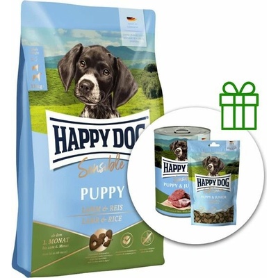 Happy Dog Puppy jehněčí a rýže 18 kg