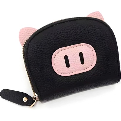 HARAHU Портмоне Pig - Черно KP35869 (35869)