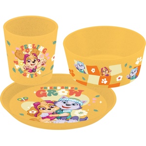 Koziol Детски съдове Connect Organic PAW патрул жълти 3 части (8312737)