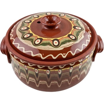 ГЮВЕДЖЕ С КАПАК ТРОЯНСКА КЕРАМИКА 2 Л