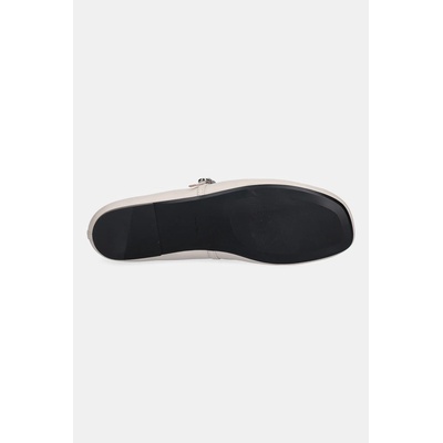 Calvin Klein Кожени балеринки Calvin Klein OBLIQUE BALLERINA MJ LTH HDW (HW0HW02847)