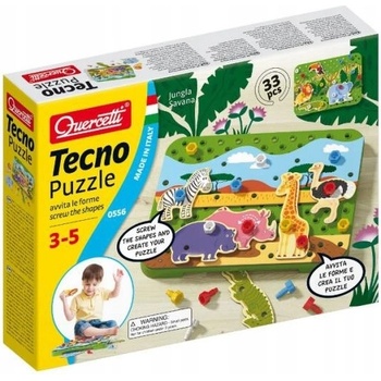 Quercetti Tecno Puzzle 33 ks