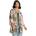 LOIS JEANS Дънки Lois jeans 10978 3/4 sleeve kimono - Beige / Pink (Tropical Print)