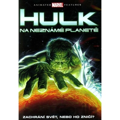 Hulk na neznámé planetě DVD