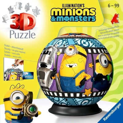 Ravensburger 3D Puzzleball Minions 40-99 ks