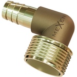 Mexen BRASS месингова връзка за маркуч лакът 1/2 GZ x 10 мм - W97423-1210 (W97423-1210)
