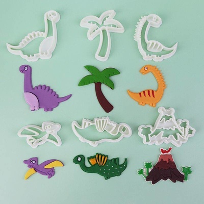 Sada cukrárskych vykrajovačov dinosaurov - Cakesicq - Cakesicq