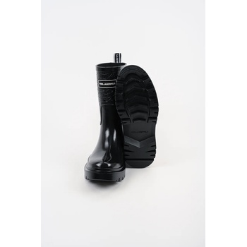 Karl Lagerfeld Гумени ботуши Karl Lagerfeld K/TORRENT в черно KL47170 (KL47170.V00)