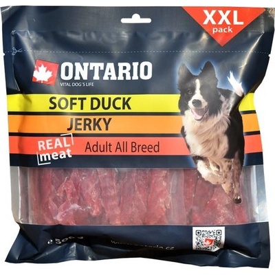 Ontario Adult Soft Duck XXL - mäkké kačacie prúžky 500 g