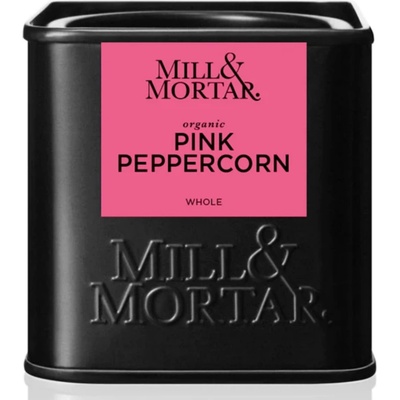 Mill & Mortar Органичен розов пипер на зърна 25 г, цял, Mill & Mortar (MM11109)