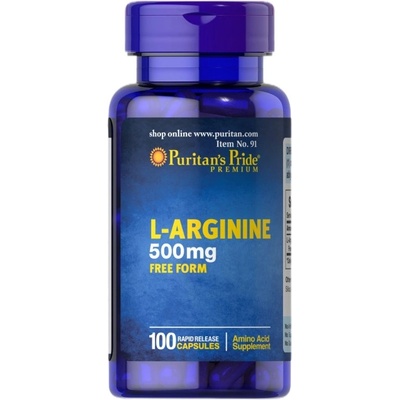 Puritan's Pride L-Arginine 500 mg [100 капсули]