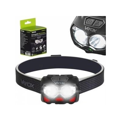 Vayox Flashlight Flashlight Vayox VA0078 rechargeable frontal flashlight