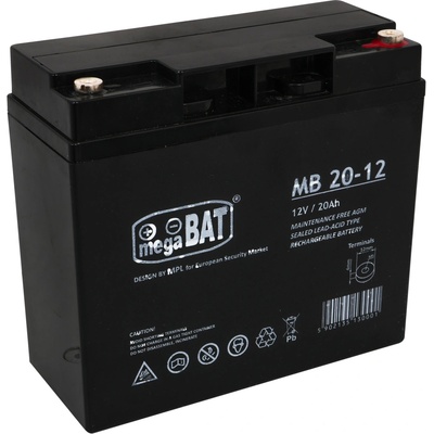 MW Power MB 20-12 AGM 12V 20Ah