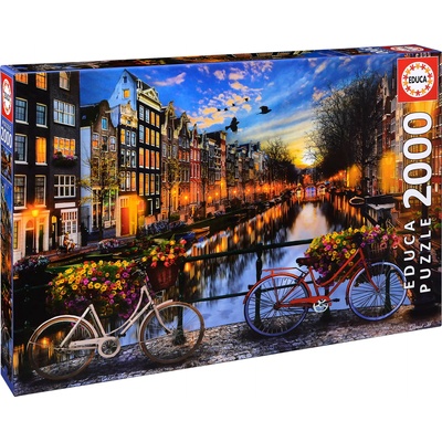 Educa Пъзел Educa от 2000 части - Амстердам с любов, Дейвид М (EDU17127)