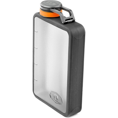 GSI OUTDOORS Placatka GSI Boulder Flask graphite 295 ml