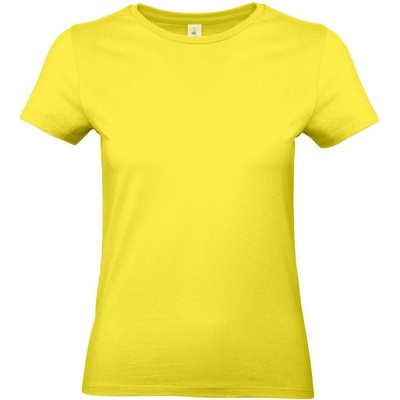 B&C Collection B&C 190 / Дамска тениска от плътен памук - слънчево жълто S (01004Tu3601)