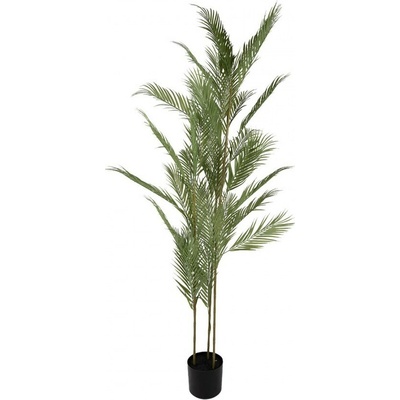 Impozantní umělá palma v květináči – kus exotiky - 25*25*180 cm - Clayre & Eef