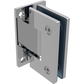 Umakov Záves pre sklenené dvere +/- 90stup. AISI304 GS-304/D-B-990-1/P/Cr-B