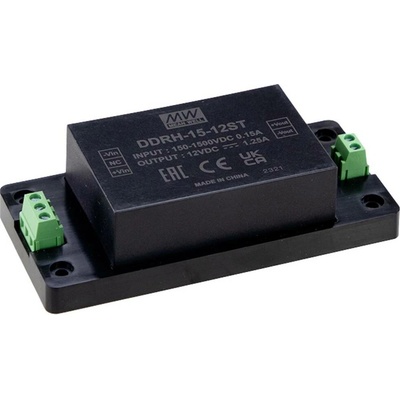 MEAN WELL DDRH-15-05ST modul DC / DC meniča napätia, 5 V/DC, 15 W, výstupy 1 x